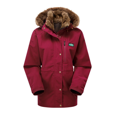 Ridgeline Ladies Monsoon II Arctic Jacket - Rhubarb - John Norris