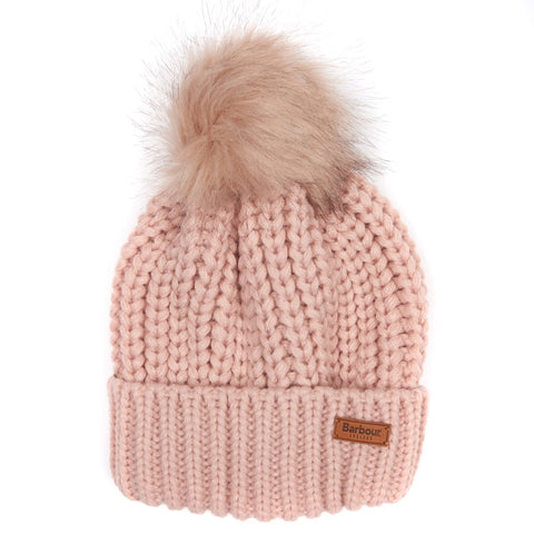 Barbour Ladies Saltburn Beanie - Pink - John Norris