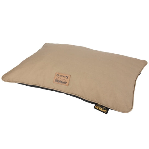 Scruffs Bolster Memory Foam Pillow Tan John Norris