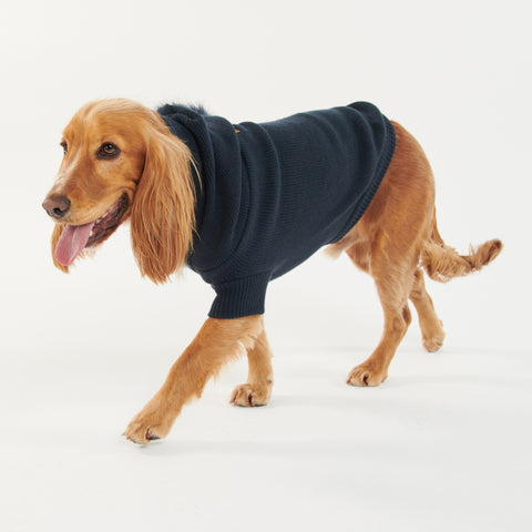 Barbour Saltburn Dog Jumper - Pink Dahlia - John Norris