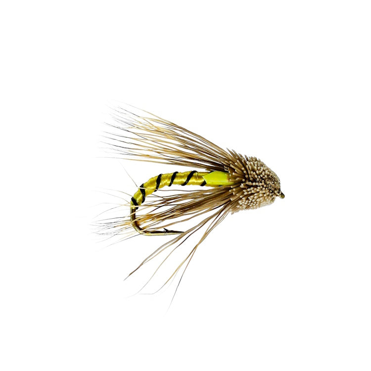 Caledonia Muddler Yellow Owl Fly