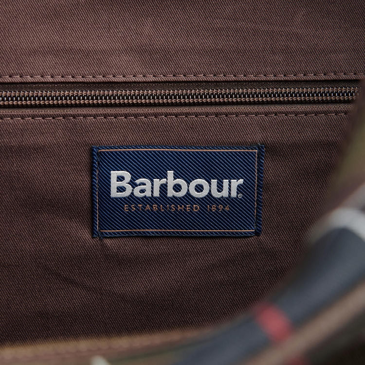 Barbour sales leather holdall