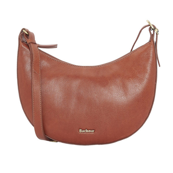 Barbour Laire Leather Sling Bag - Brown