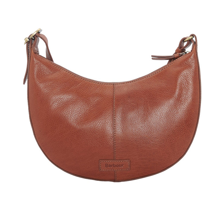 Barbour Laire Leather Sling Bag - Brown