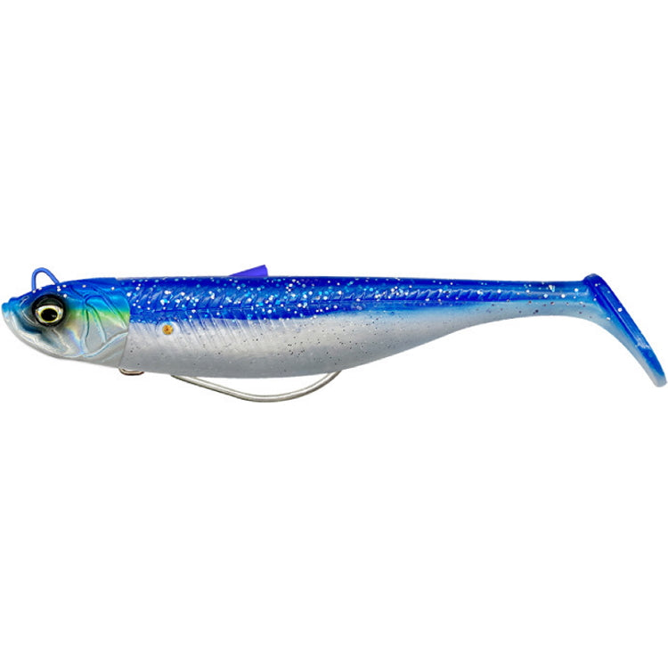 Savage Gear Savage Minnow Weedless 2+1 - 28g - Blue Pearl Silver