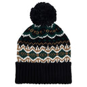 Barbour Case Fair Isle Beanie - Green Loch