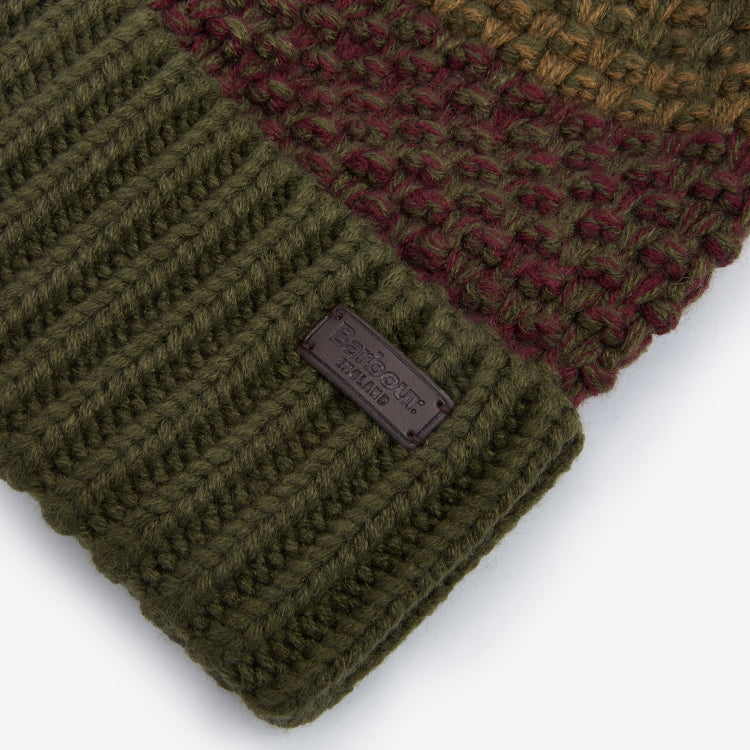 Barbour Morar Beanie Hat - Ivy Green