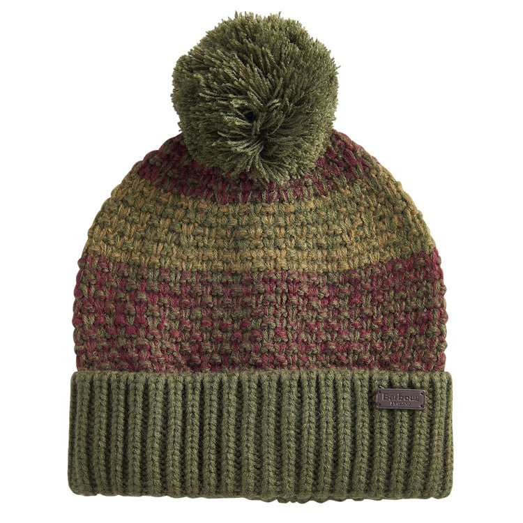 Barbour Morar Beanie Hat - Ivy Green