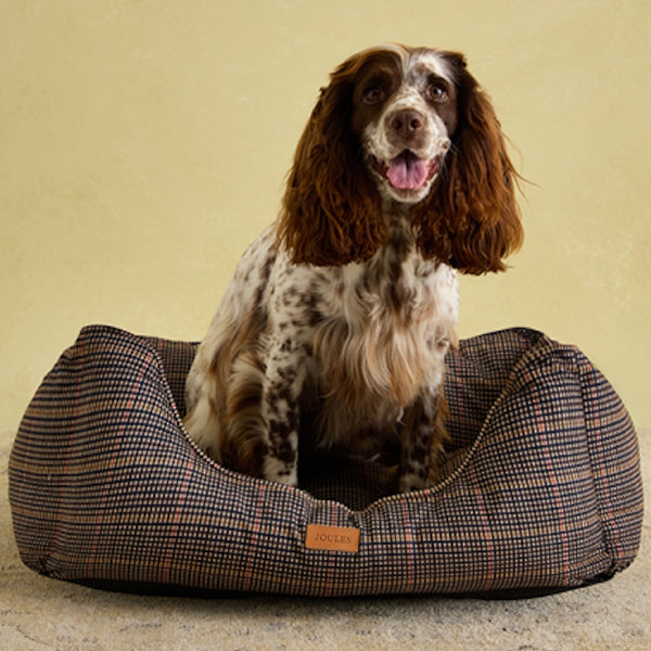 Joules Dog Box Bed - Henson Check