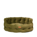 Joules Chesterfield Pet Bed - Khaki