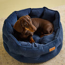 Joules Chesterfield Pet Bed - Navy