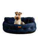 Joules Chesterfield Pet Bed - Navy