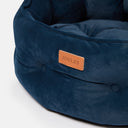 Joules Chesterfield Pet Bed - Navy