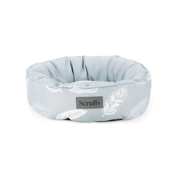 Scruffs Botanical Ring Dog Bed - Grey