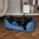 Scruffs Expedition Dog Box Bed - Atlantic Blue