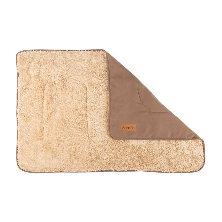 Scruffs Cosy Snuggle Dog Blanket - Caramel Brown