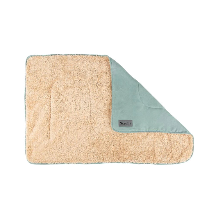 Scruffs Cosy Snuggle Dog Blanket - Sage Green