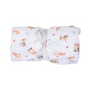 Wrendale Designs Little Forest Woodland Animal Baby Blanket