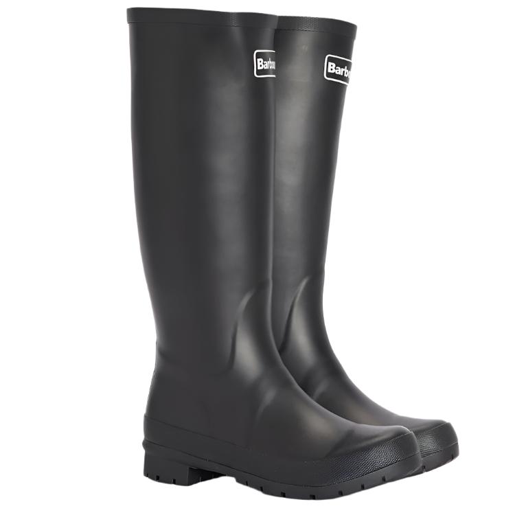 Barbour Ladies Abbey Wellington Boots - Black