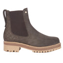 Barbour Ladies Heather Chelsea Boots - Dark Brown