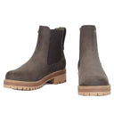 Barbour Ladies Heather Chelsea Boots - Dark Brown