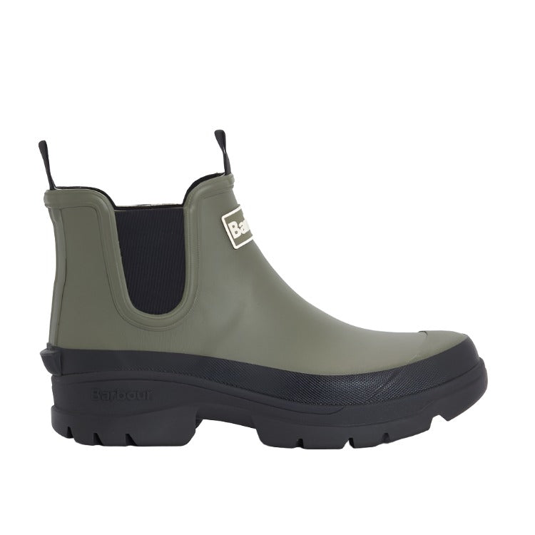 Barbour Ladies Nimbus Chelsea Welly - Olive/Black