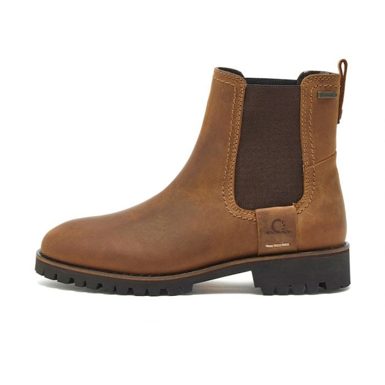 Chatham Ladies Olympia II Premium Leather Waterproof Chelsea Boots - Walnut