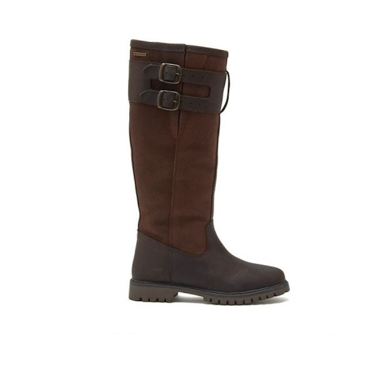 Chatham Ladies Sandown II Premium Waterproof Leather Knee High Boots - Dark Brown