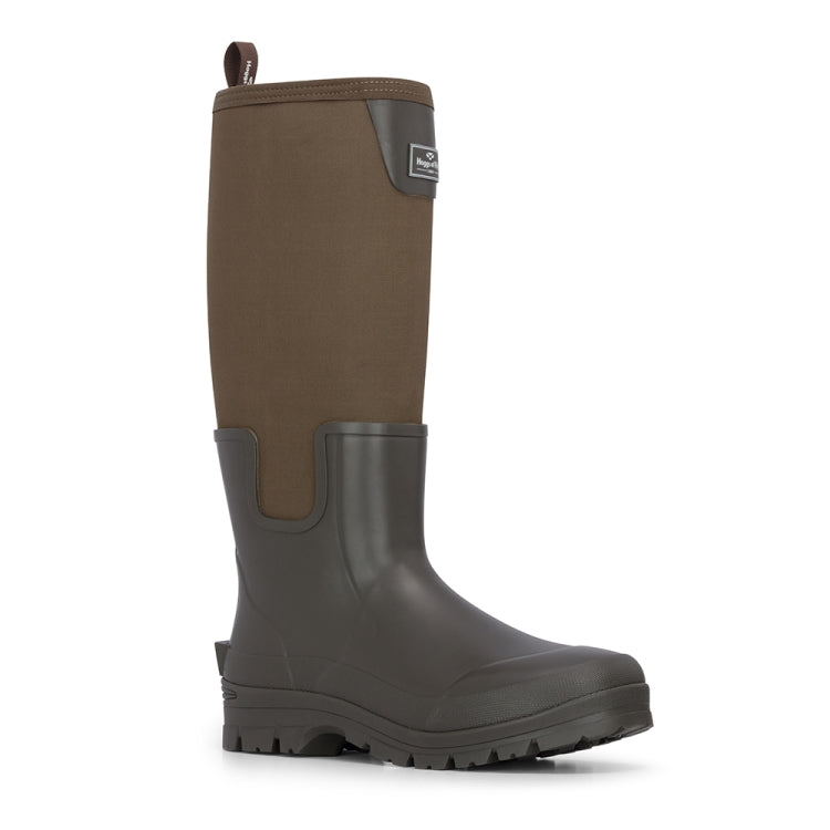 Hoggs of Fife Newport Neoprene 5mm Wellington Boots - Bark/Olive