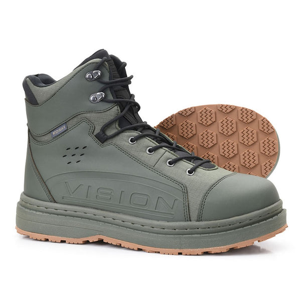 Vision Koski Gummi 2.0 Wading Boots - Green