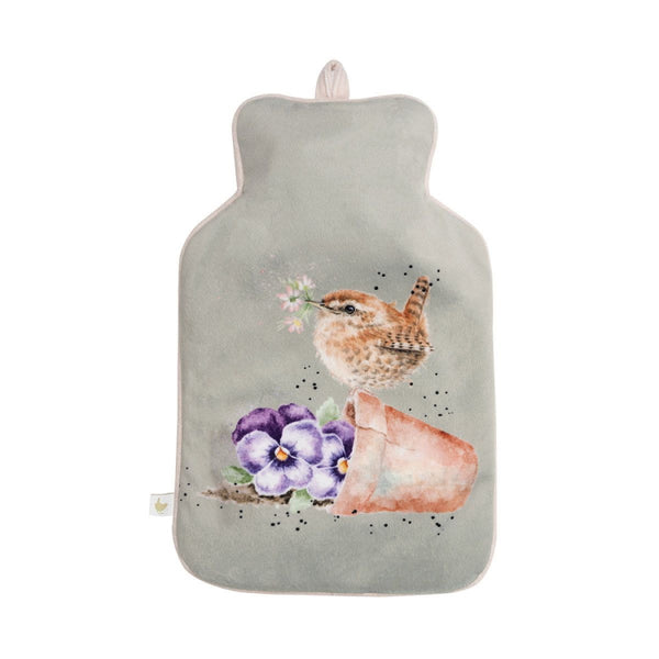 Wrendale Designs Garden Friends Wren and Garden Animal Hot Water Bottle