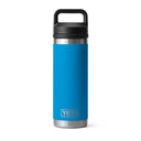 Yeti Rambler 18oz Insulated Bottle with Chug Cap - Big Wave Blue