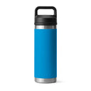 Yeti Rambler 18oz Insulated Bottle with Chug Cap - Big Wave Blue