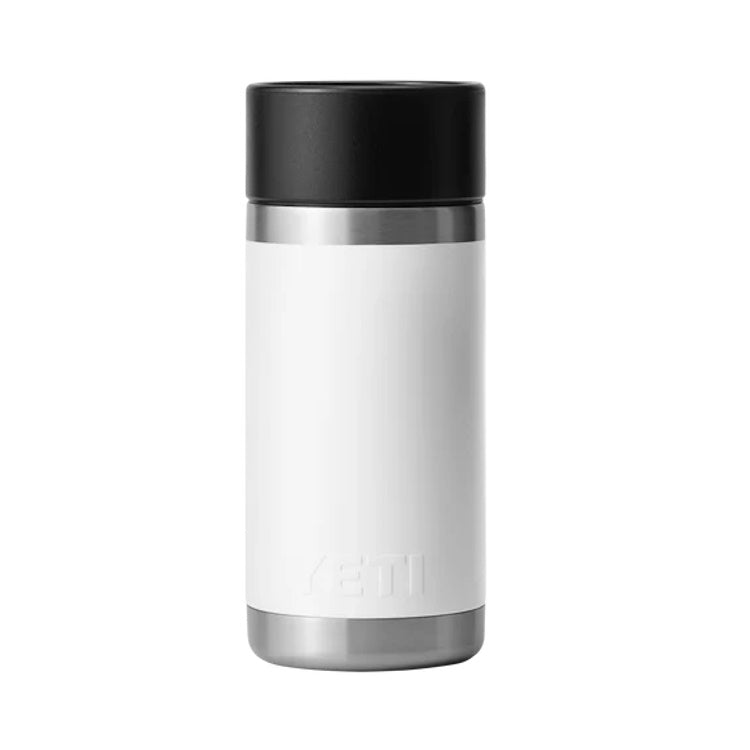 Yeti Rambler 12oz Insulated Bottle with HotShot Cap - White