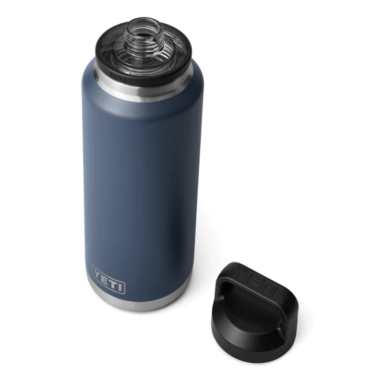 Yeti Rambler 46oz Insulated Bottle with Chug Cap - Navy