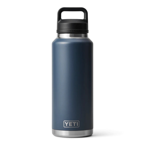 Yeti Rambler 46oz Insulated Bottle with Chug Cap - Navy