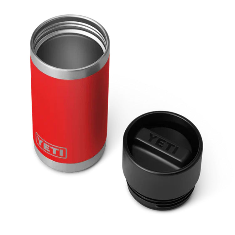 Yeti Rambler 12oz Insulated Bottle with HotShot Cap - Rescue Red