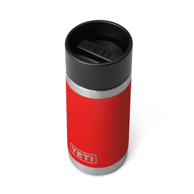 Yeti Rambler 12oz Insulated Bottle with HotShot Cap - Rescue Red