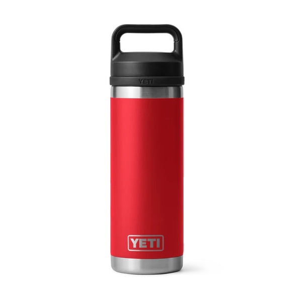 Yeti Rambler 18oz Insulated Bottle with Chug Cap - Rescue Red