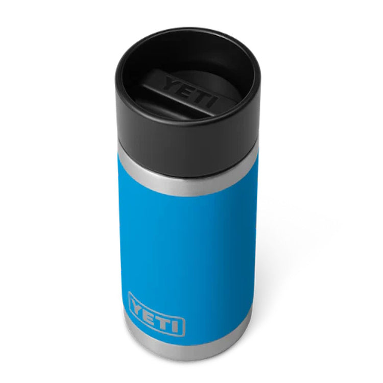 Yeti Rambler 12oz Insulated Bottle with HotShot Cap - Big Wave Blue