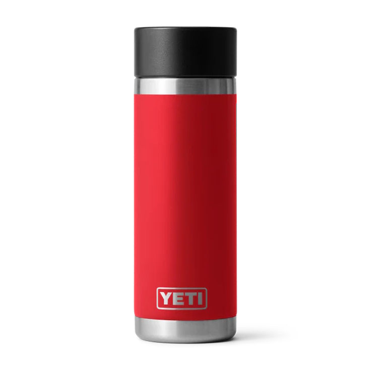 Yeti Rambler 18oz Insulated Bottle with HotShot Cap - Rescue Red