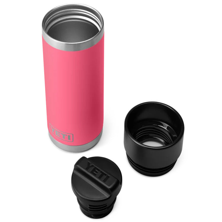 Yeti Rambler 18oz Insulated Bottle with HotShot Cap - Tropical Pink