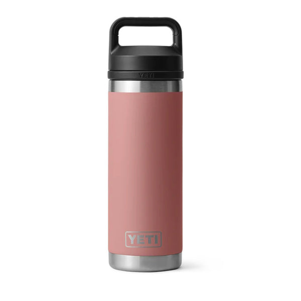 Yeti Rambler 18oz Insulated Bottle With Chug Cap - Sandstone Pink