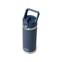 Yeti Rambler 18oz Insulated Bottle with Colour Matched Straw Cap - Navy