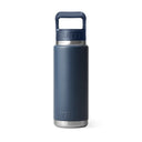 Yeti Rambler 26oz Insulated Bottle with Colour Matched Straw Cap - Navy