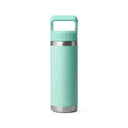 Yeti Rambler 18oz Insulated Bottle with Colour Matched Straw Cap - Seafoam