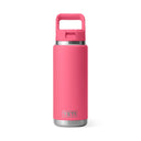 Yeti Rambler 26oz Insulated Bottle with Colour Matched Straw Cap - Tropical Pink