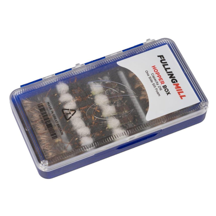 Fulling Mill Dry Fly/Hopper Box - Blue