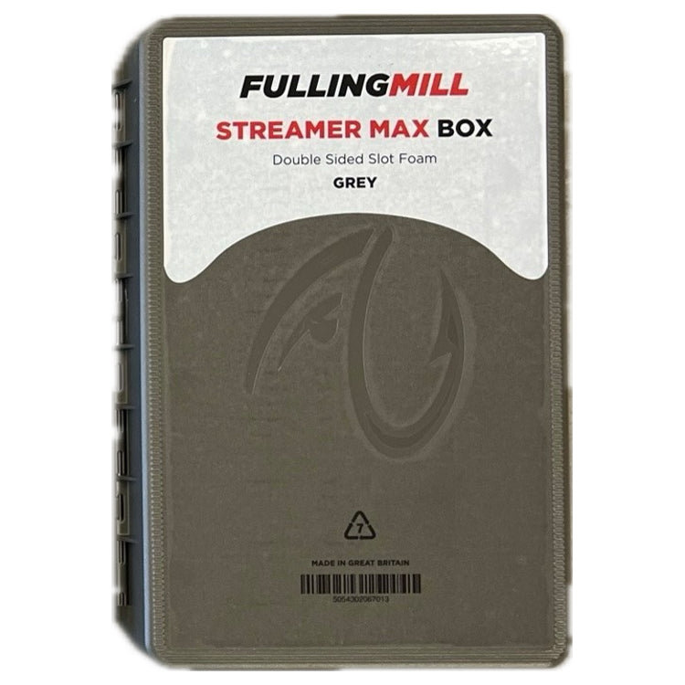 Fulling Mill Streamer Max Fly Box - Grey