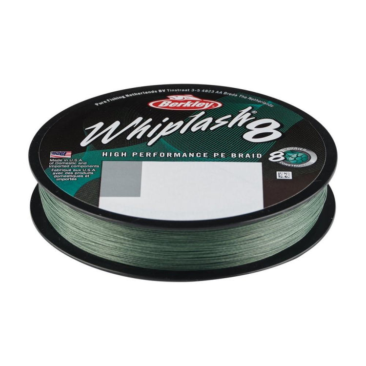 Berkley Whiplash 8 Braid - Moss Green - 300m